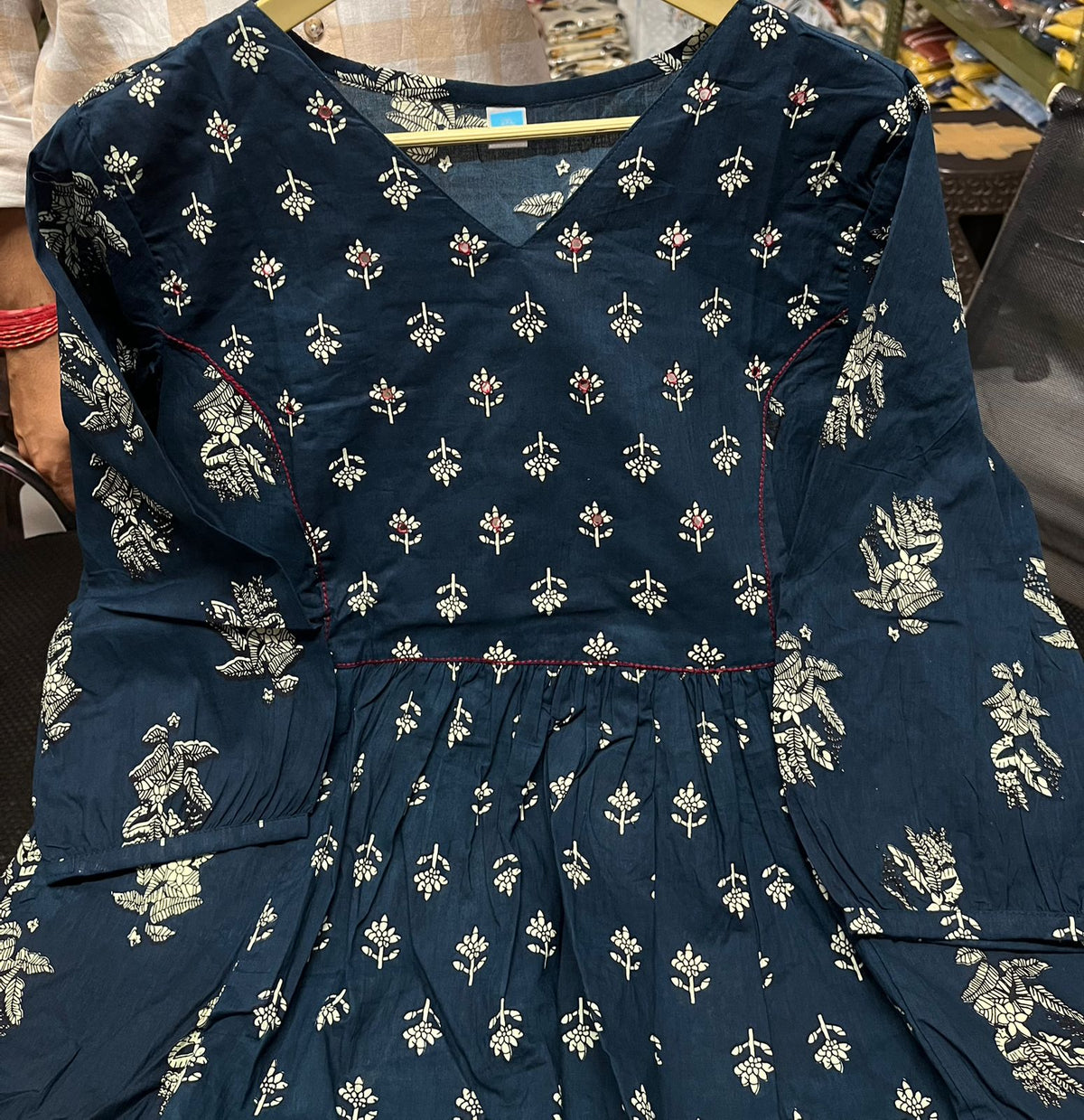 Floral Printed A-Line Kurta Pant Set